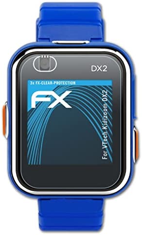 atFoliX Screen Protection Film Compatible with VTech Kidizoom DX2 Screen Protector,
