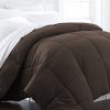 ienjoy Home IEH-Comforter-King-Chocolate Home Collection Premium Luxury Down Fiber
