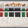 ARTIFY 41 Pieces Long Handle Paint Brushes for Acrylic, Oil, Watercolor and Gouache.