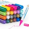 Acrylic Paint Pens Paint Pens for Rock Painting 24 Colors Premium Waterproof Paint