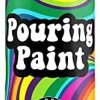 Black Pouring Paint Acrylic Pouring for Pour Art and Flow Painting 8oz 236 ml Bottle