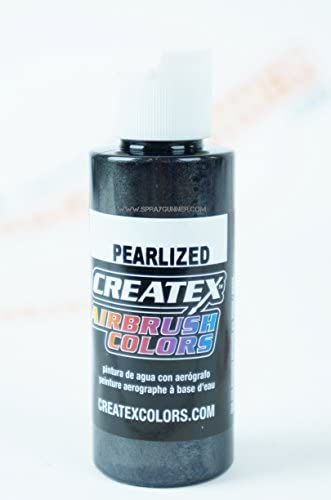 Createx Airbrush Colors Pearlized 5315 Pearl Black 2oz. Paint. by SprayGunner
