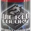 Createx Wicked Colors W015 Crimson 2oz. water-based universal airbrush paint. by