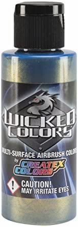 Createx Wicked Colors W353 Pearl Fastback Green 2oz. water-based universal airbrush