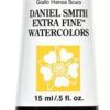 DANIEL SMITH, Hansa Yellow Deep Extra Fine Watercolor 15ml Paint Tube, 0.5 Fl Oz