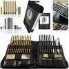 EVAZAR Sketching and Drawing Pencils kit; includes graphite and charcoal pencils and