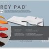 New Wave Grey Pad® | Rectangular Paper Palette, 11"x16" Inches, Disposable Paint