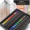 Nicpro Watercolor Paint Kit, Professional Painting Supplies Set 24 Tube Water Color