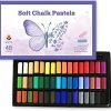 VIOLETTO Soft Chalk Pastels for Professional Artist, Square Non Toxic Art Supplies,