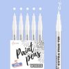 White Paint Pen for Rock Painting, Stone, Ceramic, Glass, Wood, Tire, Fabric, Metal,