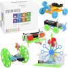 5 Set STEM Kit,DC Motors Electronic Assembly Kit for Kids DIY STEM Toys Intro to
