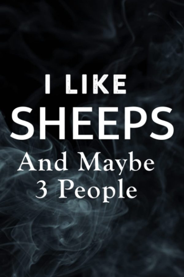 Funny I Like Sheepshead Fish And Maybe 3 People Nice Notebook Lined Journal: Sheeps,