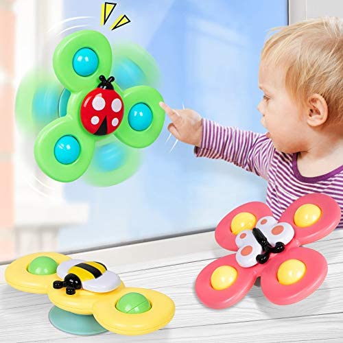NARRIO Suction Cup Spinning Top Toy - Baby Gifts Idea