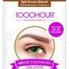 1000 Hour Brow Color Kit Light Brown - Long Lasting Temporary Color - Lasts Up To 6