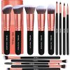 BS-MALL Makeup Brushes Premium Synthetic Foundation Powder Concealers Eye Shadows