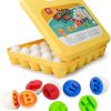Coogam Letters Matching Eggs 26PCS ABC Alphabet Color Recoginition Sorter Puzzle