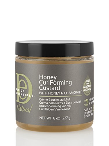 Design Essentials Natural Honey Curl Forming Custard infused with Almond, Avocado,