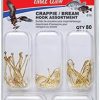 EAGLE CLAW CRAPPIE/BREAM HOOK ASSORTMENT, FISHING HOOKS FOR FRESHWATER CRAPPIE/BREAM,