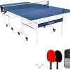 GoSports Tournament Table Tennis Set – Choose Indoor or Outdoor Table, Includes Net,