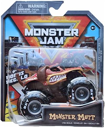 Hot Wheels Monster-Jam Monster Mutt, Ruff Crowd Series 22