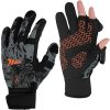 KastKing Mountain Mist Fishing Gloves – Cold Winter Weather Fishing Gloves – Fishing