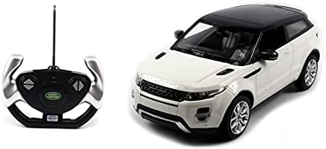 RASTAR Authorized 1:14 Land Rover Range Rover Evoque RC Toy Car with LED Lights