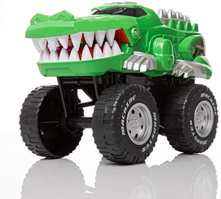 Rugged Racers Monster Trucks for Boys and Girls – Toy Monster Trucks – Crocodile –