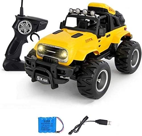 zeyujie Rechargeable All-Terrain Off-Road Vehicle, 1/14 Remote Control Electric Toy