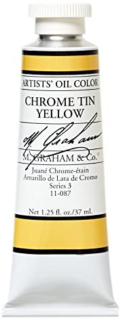 M. Graham & Co. Oil Paint, Chrome Tin Yellow
